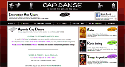 Desktop Screenshot of capdanse.net